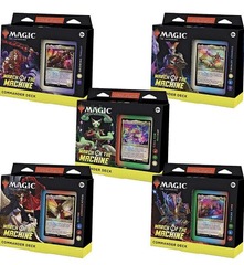MTG March of the Machine Commander Decks - Set of ALL 5